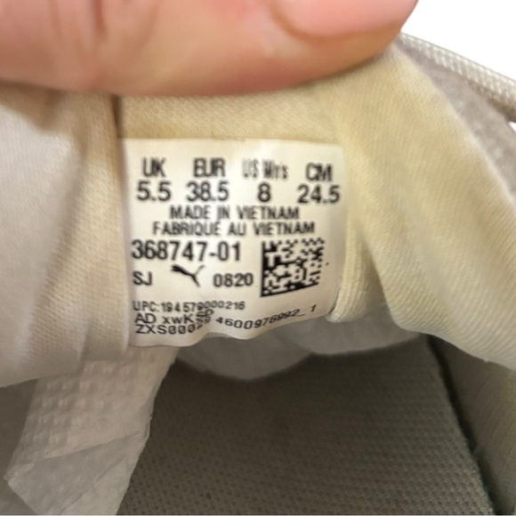 Puma Women's Pink & Gray Sneakers - Picture 8 of 8